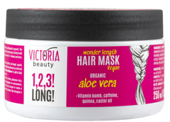 Маска для росту волосся з органічним соком алое "1,2,3! Довгі! Victoria Beauty" Camco 250 мл