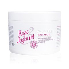 Маска для волосся з трояндовою олією та йогуртом "Rose&Joghurt" Bulgarian Rose Karlovo 220мл