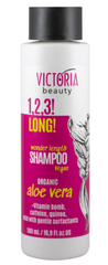 Шампунь для росту волосся з органічним соком алое "1,2,3! Довгі! Victoria Beauty" Camco 500 мл