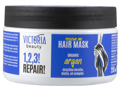 Маска для пошкодженого волосся 1,2,3! Відновлено! Victoria Beauty Camco 250 мл