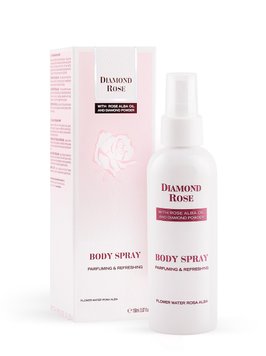 Парфумуючий спрей для тіла з олією троянди "Diamond Rose"  BioFresh 150 мл