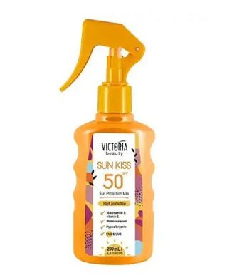 Захисний спрей-молочко для тіла SPF50 Sun Kiss Victoria Beauty 200 мл