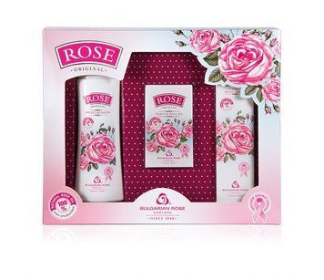 Комплект 'Rose Original' 3 пр. (духи ролл-он, мицелярная вода, крем для рук) БРК