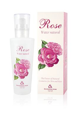 Натуральная розовая вода спрей (Гидролат розы) Bulgarian Rose Karlovo 160 мл