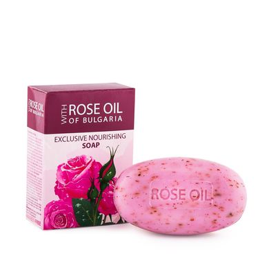 Натуральне пом'якшувальне мило з олією троянди "Regina Roses" BioFresh 100 г