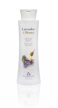 Крем для душа с экстрактом лаванды и меда "Lavender & Honey" Bulgarian Rose Karlovo 400 мл