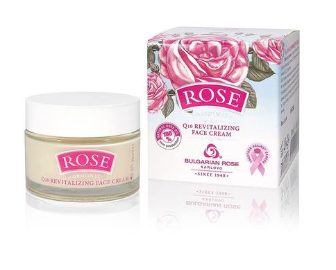 Восстанавливающий крем для лица с маслом розы и с Q10 "Rose Original" Bulgarian Rose Karlovo 50мл