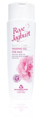 Очищающий гель для лица с розовым маслом "Rose&Joghurt" Bulgarian Rose Karlovo 250мл