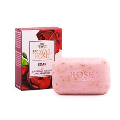 Натуральное мыло с маслом розы и аргана Биофреш Royal Rose 100 гр
