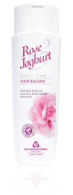 Бальзам для волосся з трояндовою олією та йогуртом "Rose&Joghurt" Bulgarian Rose Karlovo 200 мл