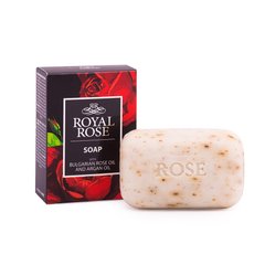 Натуральне пом'якшувальне мило для чоловіків з олією троянди і аргана біофреш Royal Rose 100 гр