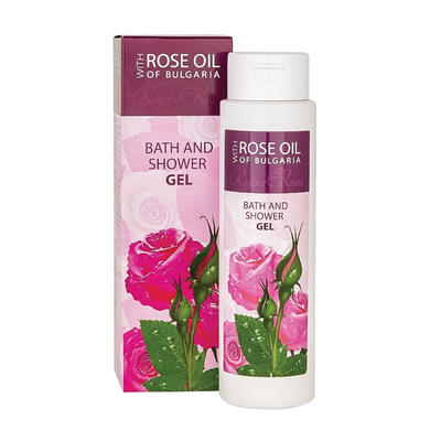 Гель для ванни і душу з трояндовою олією "Regina Roses" BioFresh 250 мл