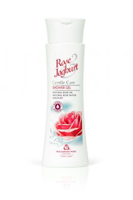 Гель для душу з йогуртом та трояндовою олією "Rose&Joghurt" Bulgarian Rose Karlovo 200 мл