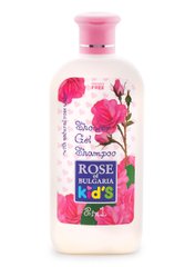 Шампунь-гель 2в1 для детей с розовой водой и экстрактом ромашки. Rose Of Bulgaria BioFresh 200 ml
