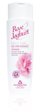 Гель для интимной гигиены с йогуртом и маслом розы "Rose&Joghurt" Bulgarian Rose Karlovo 200 мл