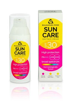 Дневной крем для лица SPF 30 Sun Care Bulgarian Rose Karlovo 50 мл