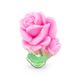 Гліцеринове мило ручної роботи з трояндовою водою «Троянда Болгарії» BioFresh 40 гр