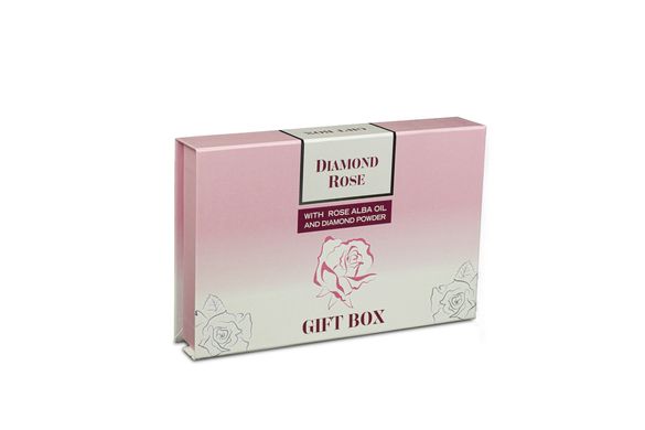 Комплект подарунковий Diamond Rose BioFresh (поживна крем-сив.для особи + духи + 2шт гліц.мило)