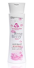 Лосьон для тела с маслом розы и экстрактом ягод годжи Болгарская роза Rose Berry Nature 200 мл