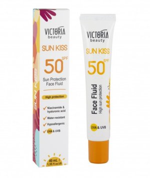 Защитный флюид для лица SPF50 Sun Kiss Victoria Beauty Camco 40 мл