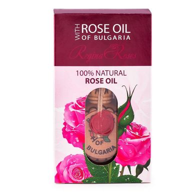 100% натуральна ефірна олія болгарської троянди "Regina Roses" BioFresh 1,2 мл