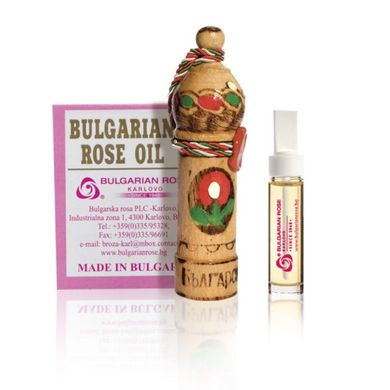 Натуральне ефірна олія троянди в мускалі Bulgarian Rose Karlovo 1 грам