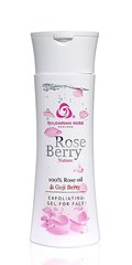 Що очищає відлущуючий гель для обличчя Болгарська троянда гр. Карлово Rose Berry Nature 150 мл