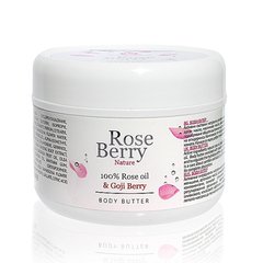 Масло для тела (Боди Баттер) с маслом розы и экстрактом ягод годжи Rose Berry Nature 240 ml