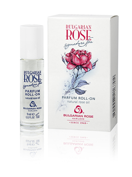 Духи с комплексом черной икры и маслом розы ролл-он "Signature SPA" Bulgarian Rose Karlovo 9 мл